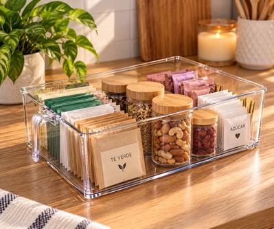 Organizador multiuso con tapa(Varias medidas a elección)