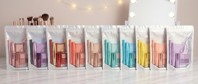 Pack x 6 bolsas de maquillajes surtidos