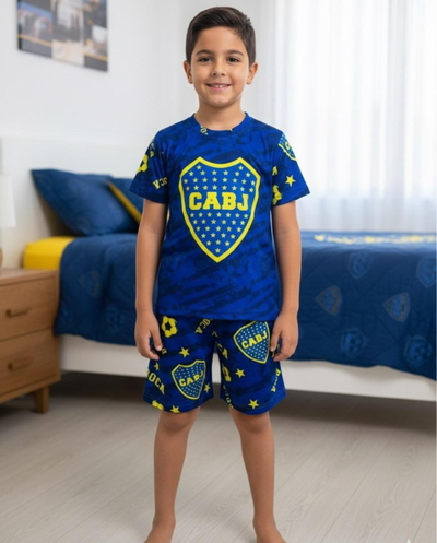 Pijama infantil niño personajes manga Corta