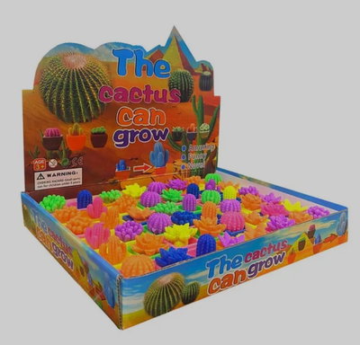 Cactus crece en el agua x 48pcs