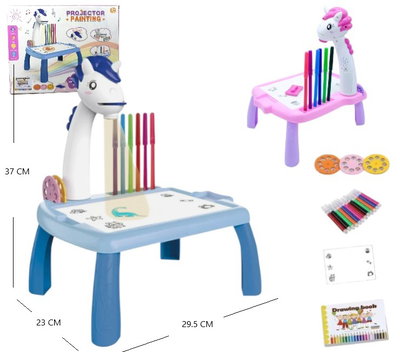 MINI PIZARRA INFANTIL C/ MARCADOR 10 ESTILOS