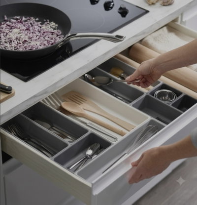 SET ORGANIZADOR DE CAJONES DESARMABLE 10PIEZAS