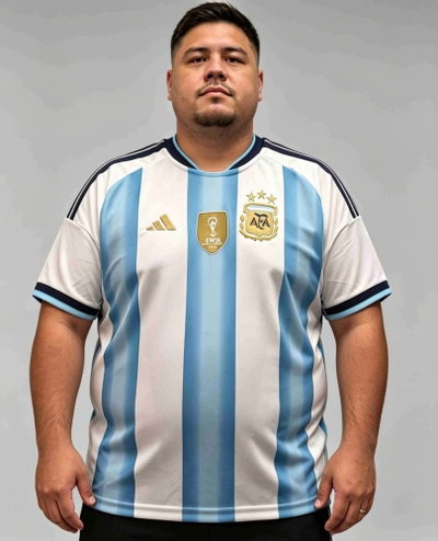Camiseta Argentina talle especial