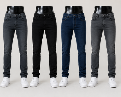 Pantalón Jean recto elastizado de Hombre