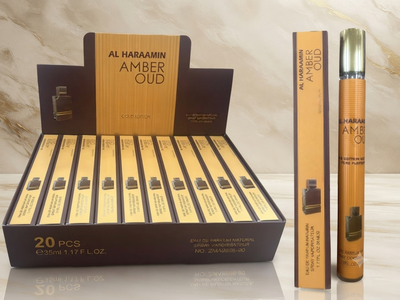 CAJA DE 20 TUBITOS AL HARAMAIN GOLD