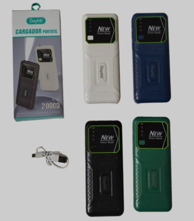 CARGADOR PORTATIL POWER BANK 20000MAH