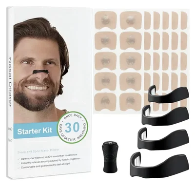 Dilatador Nasal Magnético Clip Respiración Profunda