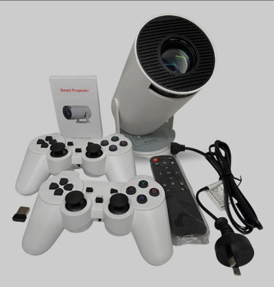 PROYECTOR TUBO CON CONSOLA DE JUEGO 2en1 LAMBO
