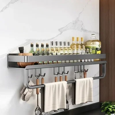 Estante organizador de cocina c/barral
