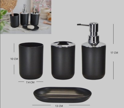 SET DE BAÑO 4PCS
