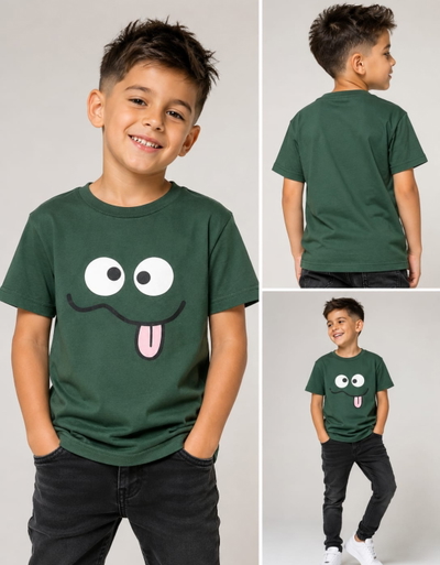 Pack x 7 remeras para niños estampadas