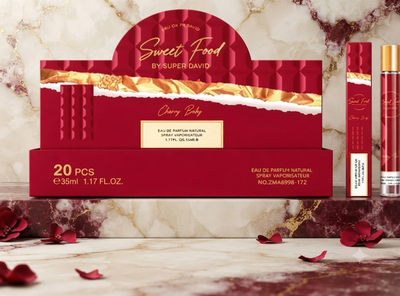 CAJA DE 20 TUBITOS SWEET CHERRY