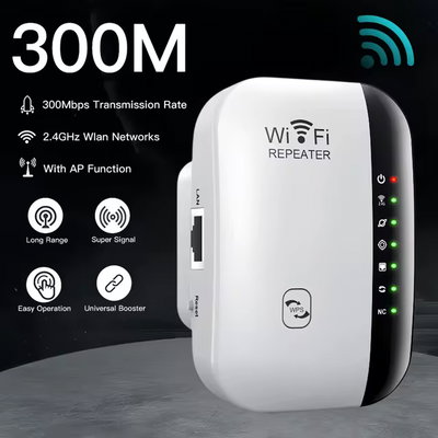 300M WIFi Repeater Wi-Fi Amplifier