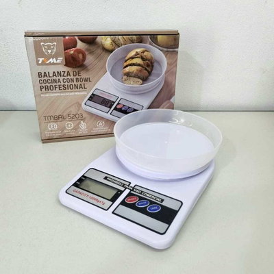 Balanza de cocina con bowl 10k