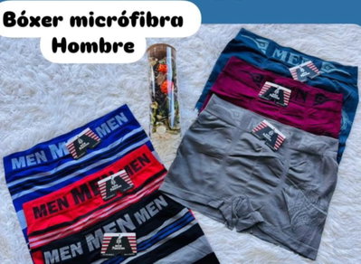 Docena de boxer microfibra hombre 