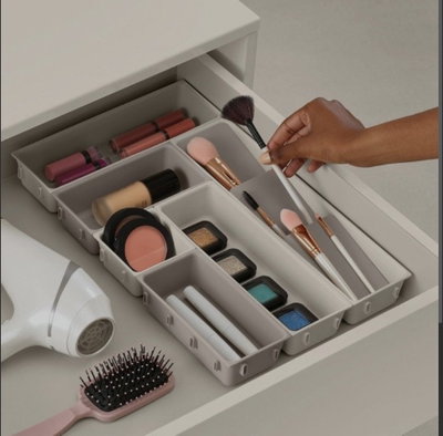 ORGANIZADOR COSMETICO PARA CAJON 7 PIEZAS