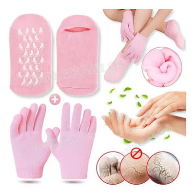 KIT MEDIAS Y GUANTES SPA HIDRATANTE