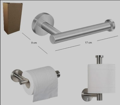 PORTA ROLLO PAPEL HIGIENICO