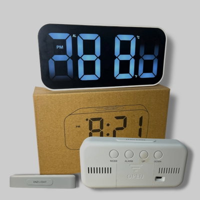 RELOJ DIGITAL LED ALARMA