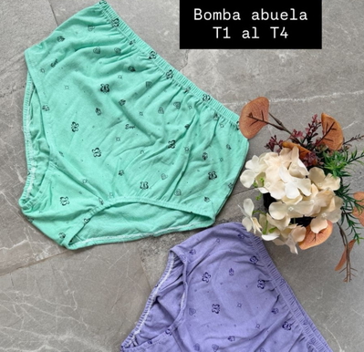 Bombacha de abuela estampada
