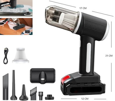 ASPIRADORA DE AUTO PORTATIL 120W
