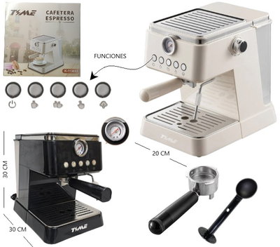 CAFETERA EXPRESSO 20BAR 1350W 1.5L