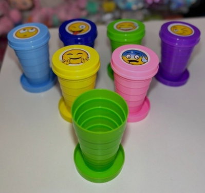 Vaso plegable x 6pcs