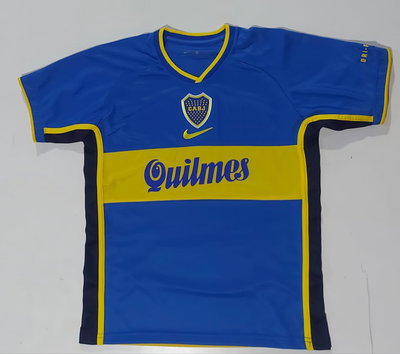 Camiseta Retro Boca Quilmes 2000