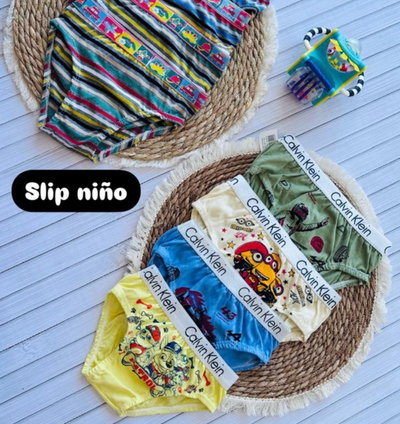 Docena de slip de niño económico 