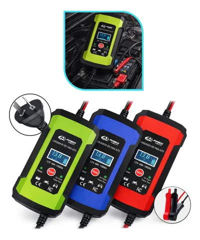 CARGADOR DE BATERIA PARA AUTO LAMBO 12V 4-100Ah