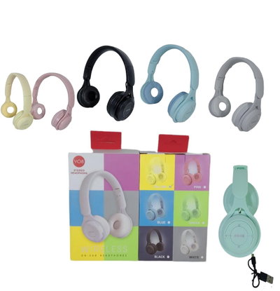 AURICULAR VINCHA COLORES BT SIN FM