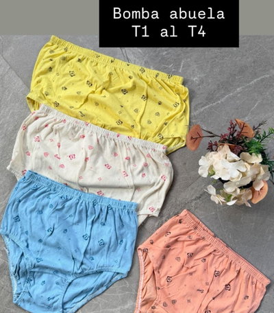 Bombacha de abuela estampada