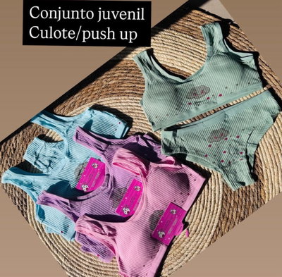 Docena de conjunto juvenil push up