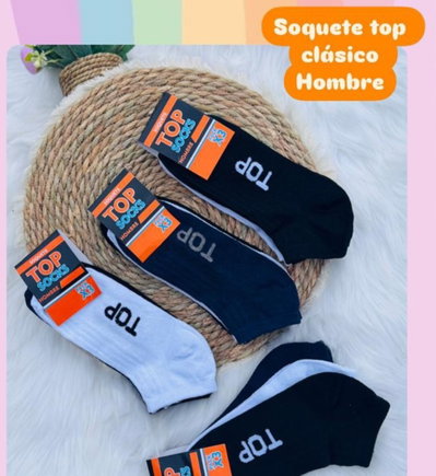 Docena de soquetes top clásico hombre