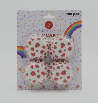 PIROTIN CUPCAKE DE PAPEL X100UNI