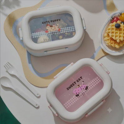 LUNCHERA PLASTICO INFANTIL 3 DIVISIONES