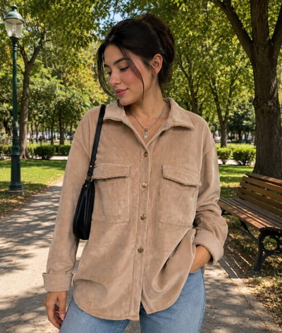 Camisaco de Corderoy dama