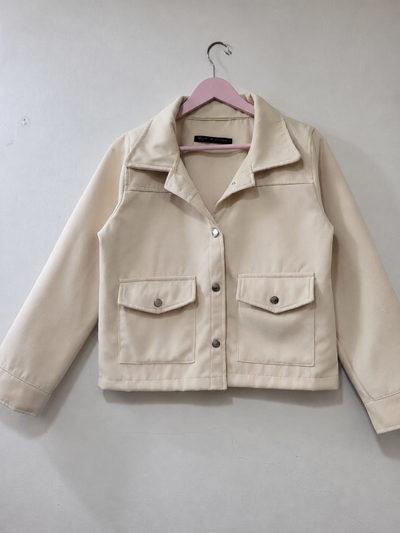 Campera cargo paño dama