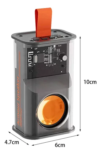 MINI PARLANTE C/LUZ RECARGABLE