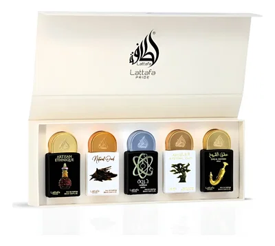 KIT X5 PERFUMES LATTAFA PRIDE 20ML ANTEI