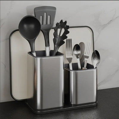 ESCURRIDOR METAL DE COCINA 2 DIVISIONES