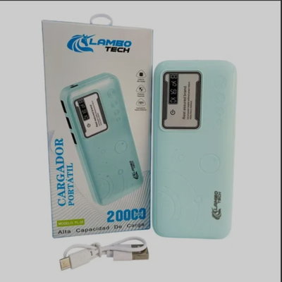 POWER BANK CARGADOR PORTATIL 20000mAh LAMBO