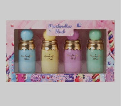 SET 4 PERFUME PARIS CORNER MARSHMALLOW BLUSH 30ml