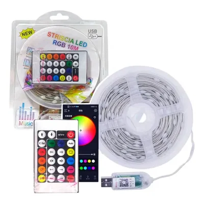 LUCES LED 10METROS / C.REMOTO + APP AUDIORIT