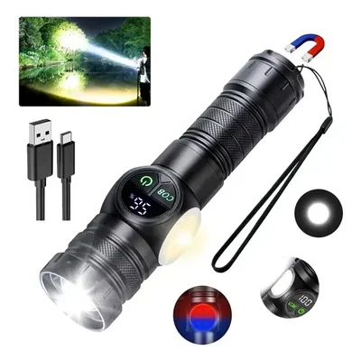 LINTERNA LED YT-M2000 ZOOM RECARGABLE