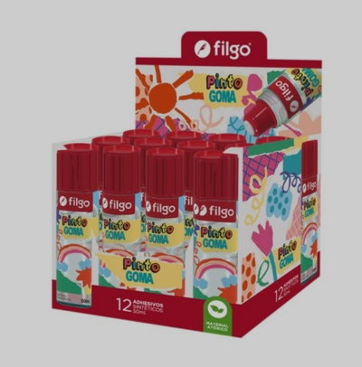 ADHESIVO SINETICO PINTO GOMA FILGO 30ML X12PC