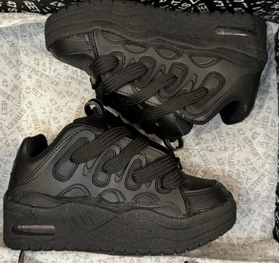 Zapatillas Rock negra niñas