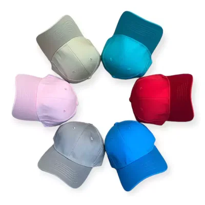 DOCENA SURTIDA GORRA LISA GABARDINA 