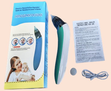 ASPIRADOR NASAL ELECTRICO SACA MOCOS p/BEBES