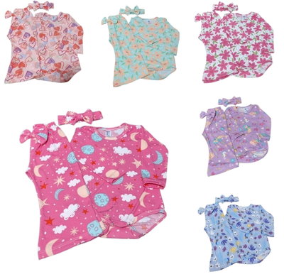 Conjunto beba 3 piezas x 6 unidades 